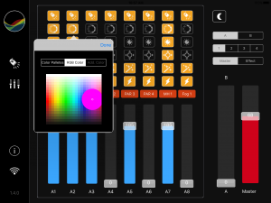 StageLight 1.4 Color Settings
